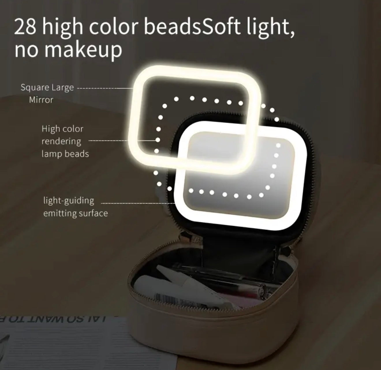 Élura GlowLite Bag🪞✨