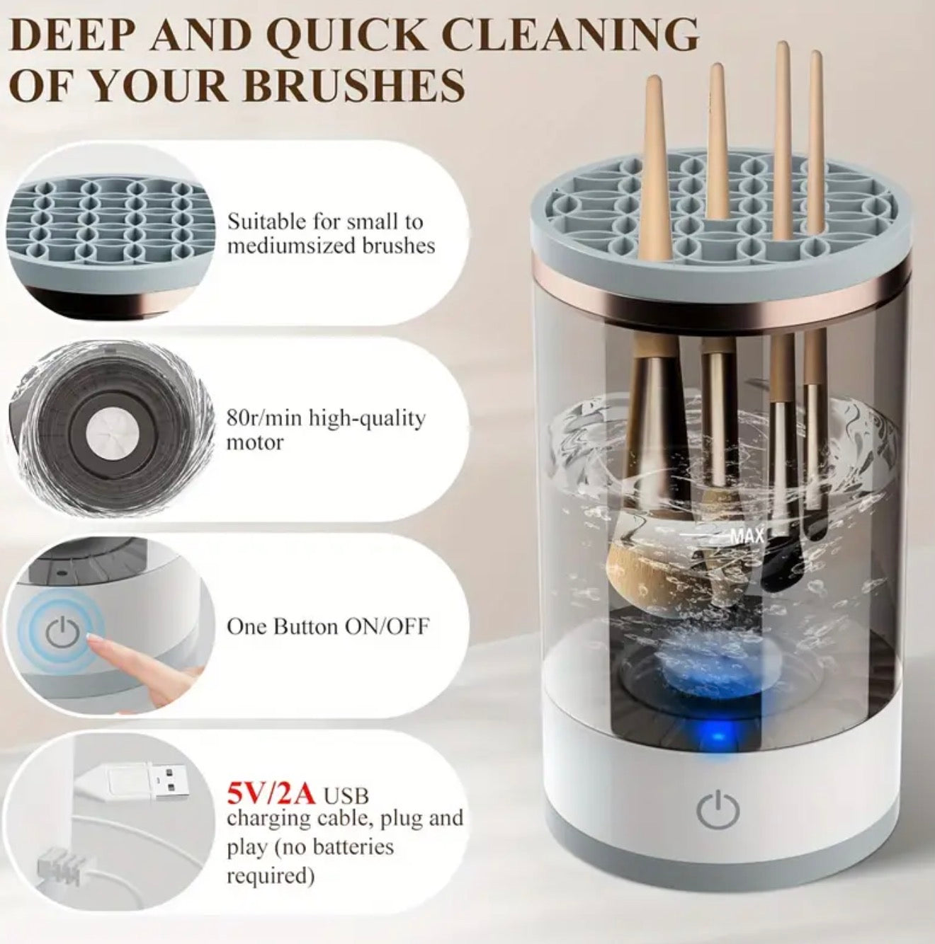 Élura LuxeSpin Cleaner⚡🖌️